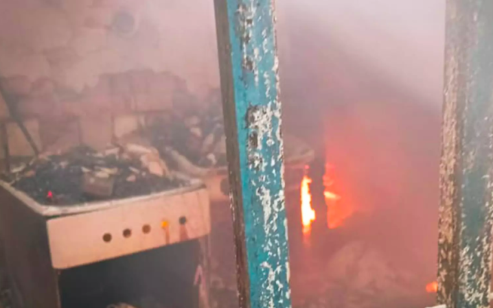 У Чернівцях медики реанімували цуценя, яке постраждало під час пожежі