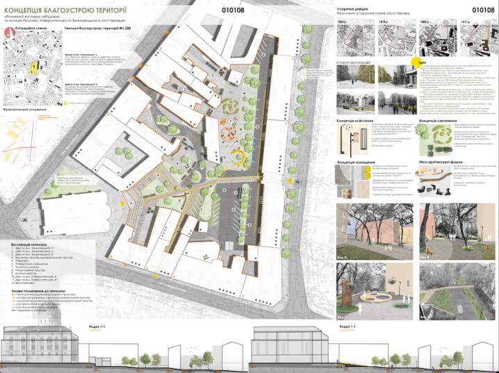 Визначили переможців конкурсу з благоустрою простору в центрі Чернівців Визначили переможців конкурсу з благоустрою простору в центрі Чернівців