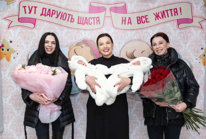 Зіркова двійня. У Чернівцях племінниця Софії Ротару народила двох хлопчиків