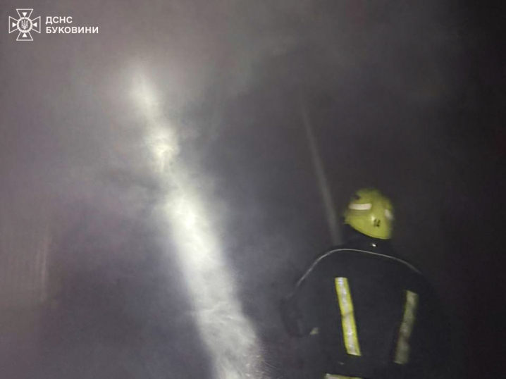 На Буковині полум'я пошкодило дах господарської будівлі На Буковині полум'я пошкодило дах господарської будівлі