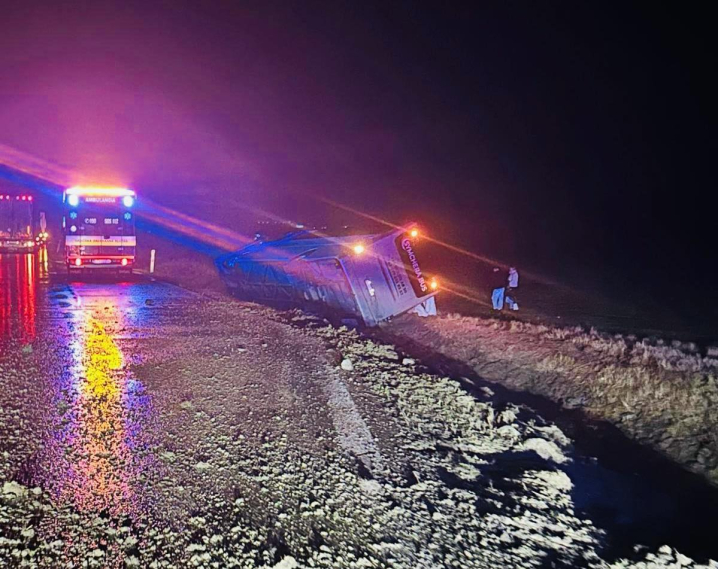 У Словаччині перекинувся автобус з українцями У Словаччині перекинувся автобус з українцями