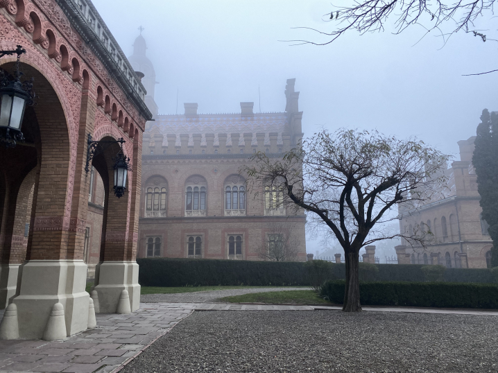 Під вечір на вулиці Чернівців ліг густий туман