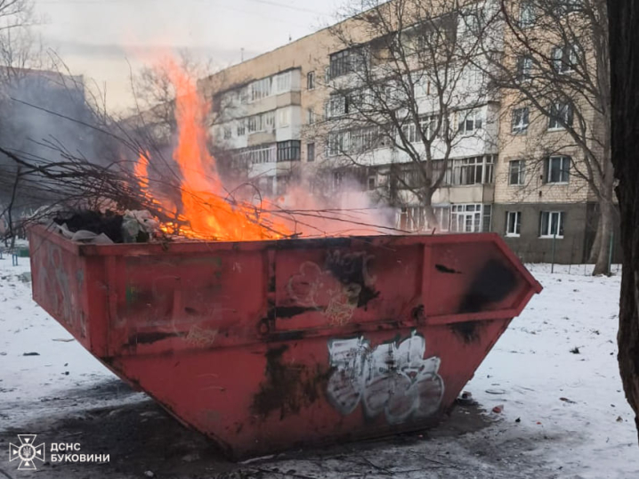 На Буковині сталося 7 пожеж: у вогні травмувався чоловік