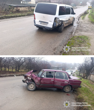 У Недобоївцях зіткнулися дві автівки, постраждав один з водіїв