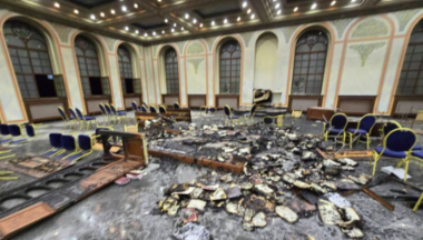 30-річного чоловіка, який підпалив синагогу у Садгорі, взяли під варту 