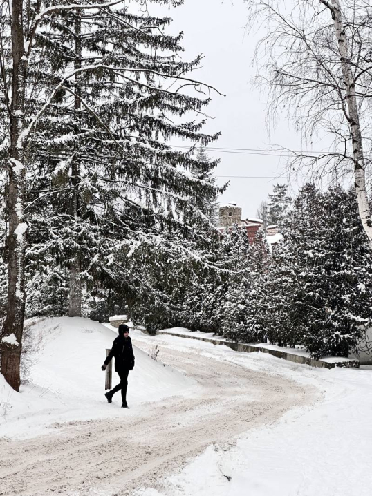 У Чернівцях панує зима. Ранкові фото засніженого міста