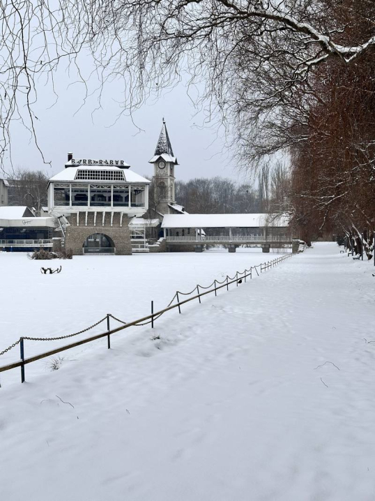 У Чернівцях панує зима. Ранкові фото засніженого міста