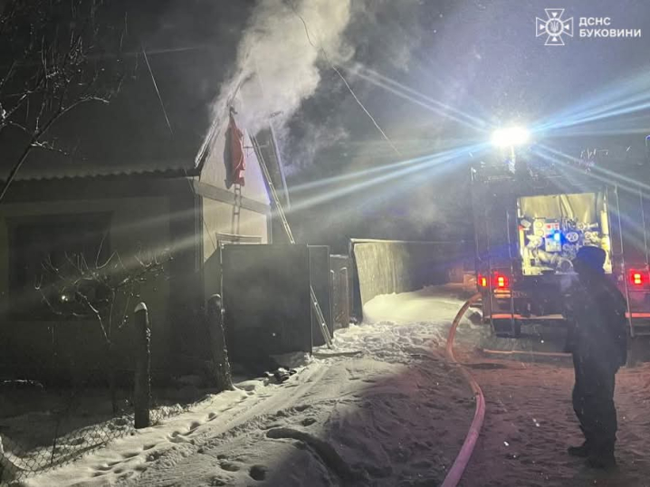 На Буковині у вогні загинула жінка