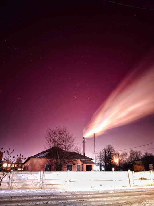 Над Буковиною спостерігали північне сяйво