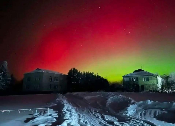 Над Буковиною спостерігали північне сяйво