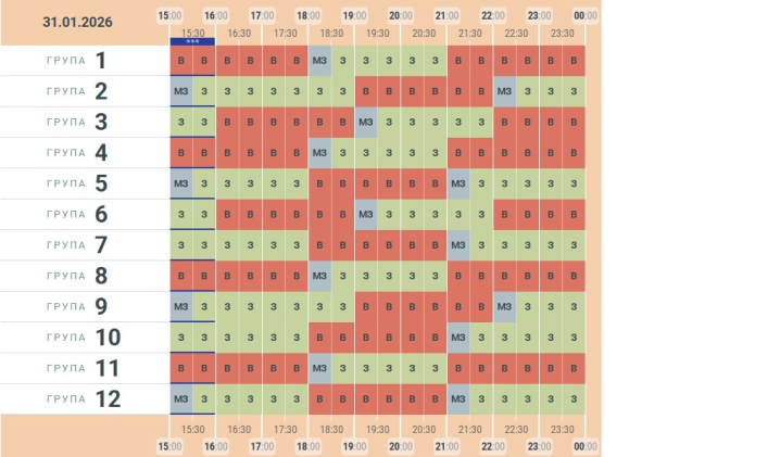 «Чернівціобленерго» оновило графік знеструмлень на сьогодні