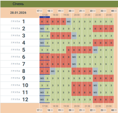 Оновили графік вимкнень світла для Буковини на 28 січня