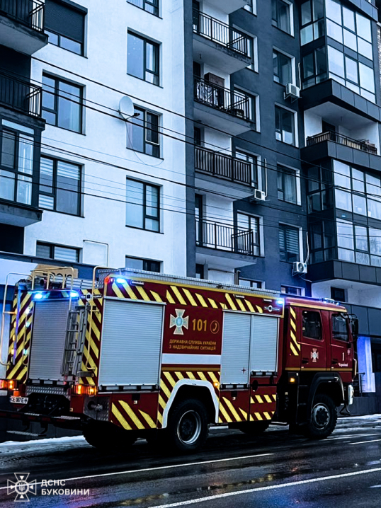 У Чернівцях в суботу трапилося 2 пожежі