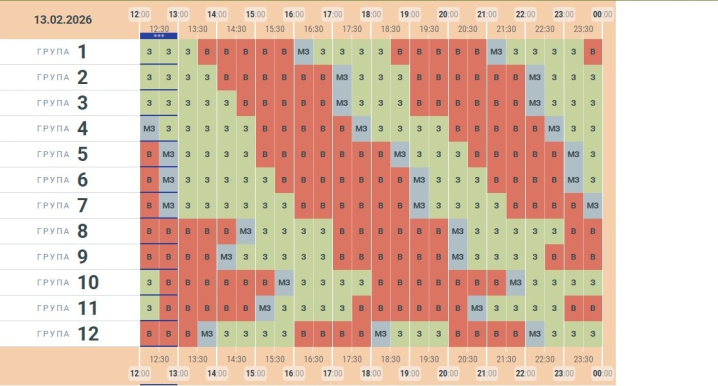 Більше світла. Оновили графік знеструмлень на Буковині 13 лютого