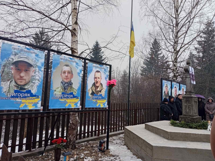 У громаді на Буковині відкрили Алею Слави полеглим воїнам