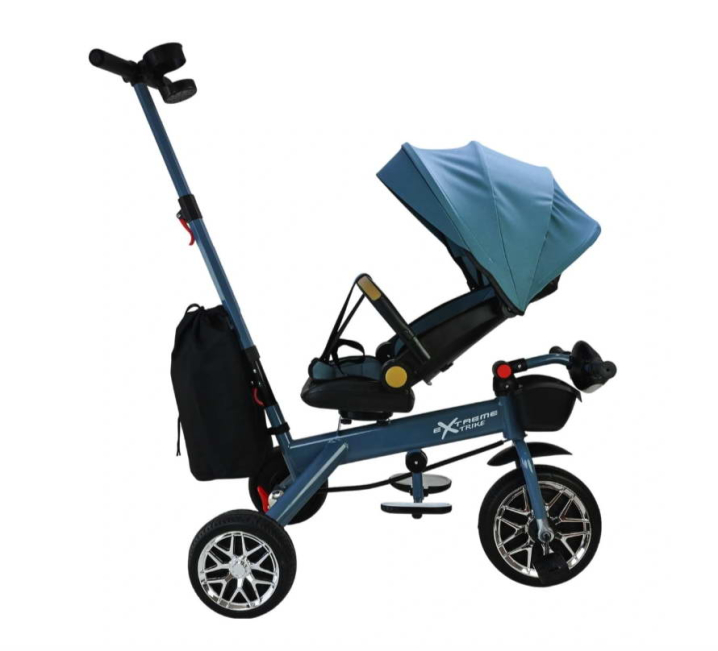 Чому триколісний велосипед з ручкою для батьків зручніший за прогулянкову коляску