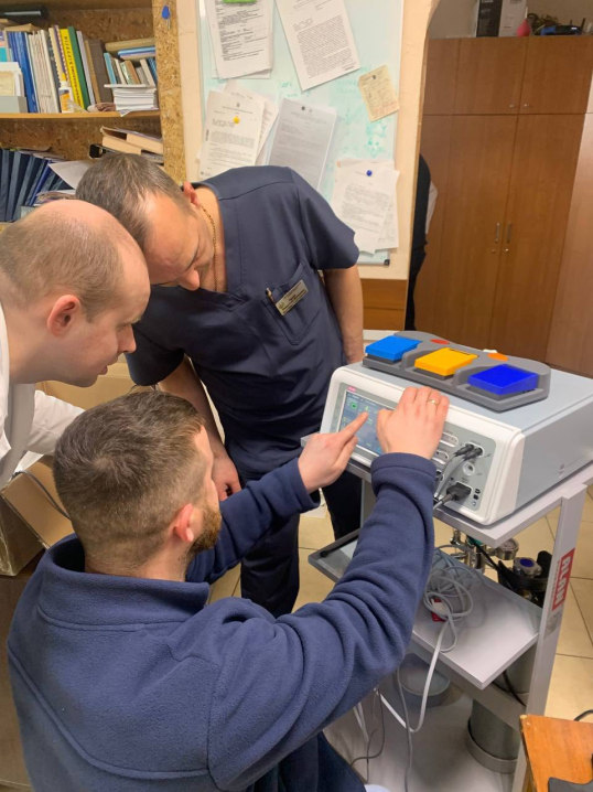 Чернівецька обласна лікарня отримала обладнання, яке не має аналогів в Україні