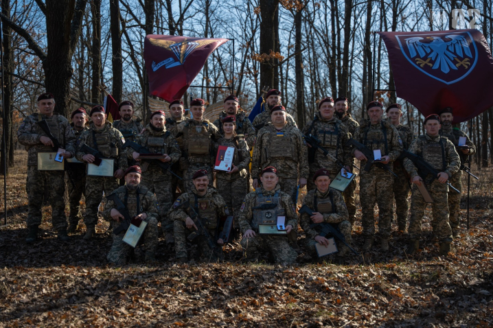 Десантників 82-ї Буковинської бригади відзначили за професіоналізм і бойові заслуги