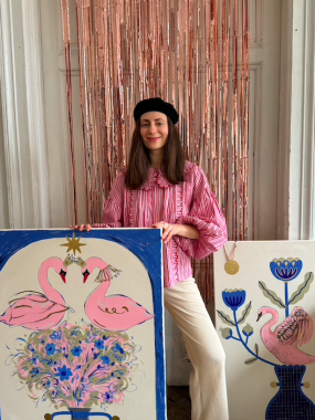 В Чернівцях у «Вернісажі» відбудеться виставка художниці Аліни Макарової