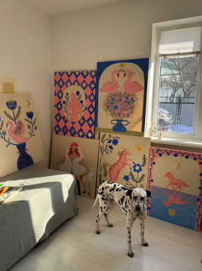 В Чернівцях у «Вернісажі» відбудеться виставка художниці Аліни Макарової