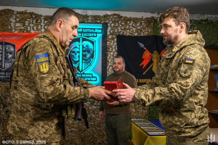 Двоє військовослужбовців із Чернівецької області отримали державні нагороди