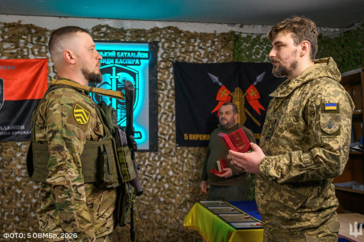 Двоє військовослужбовців із Чернівецької області отримали державні нагороди