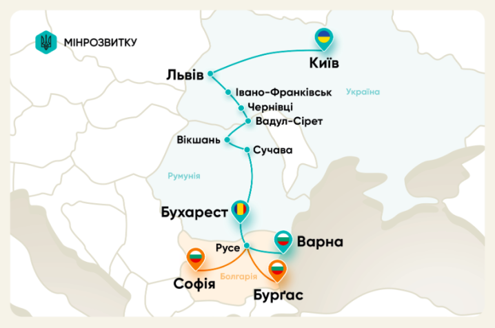 Чернівці отримають залізничне сполучення з Болгарією Чернівці отримають залізничне сполучення з Болгарією