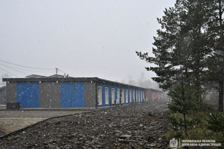 На Буковині відкрили модульне містечко для ВПО