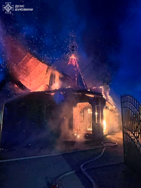 На Буковині горіли житловий будинок та суха трава На Буковині горіли житловий будинок та суха трава