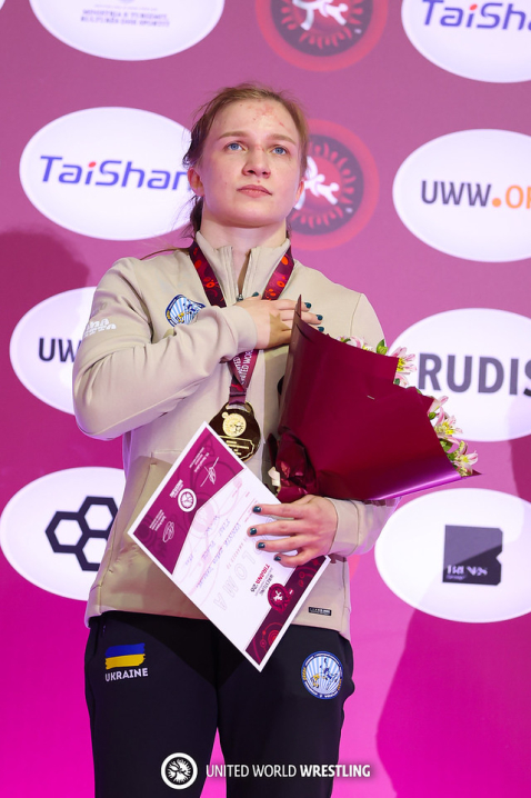 Чернівчанка Марія Винник стала чемпіонкою Європи з вільної боротьби