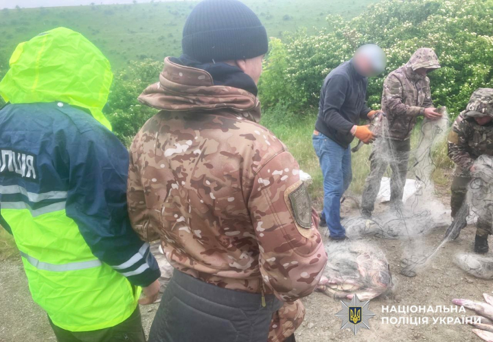 Наловили риби на 215 тис. грн: у Чернівецькій області виявили порушників