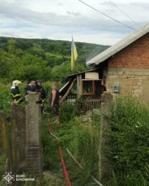На Буковині під час пожежі у будинку загинув 57-річний чоловік