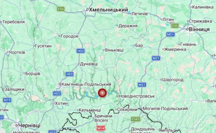 У сусідній з Буковиною області зафіксували землетрус У сусідній з Буковиною області зафіксували землетрус