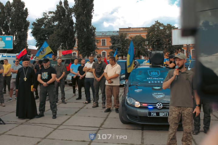 На Буковині військові 107-ї бригади нагадали про захисників-побратимів, які перебувають у полоні