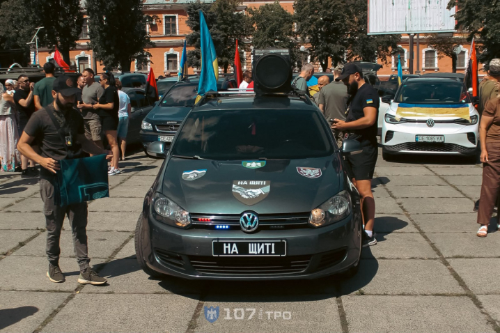 На Буковині військові 107-ї бригади нагадали про захисників-побратимів, які перебувають у полоні