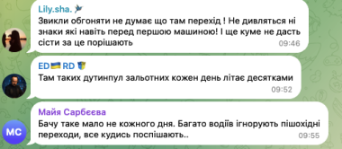 На Руській водій ледь не збив чоловіка з собакою на пішохідному переході