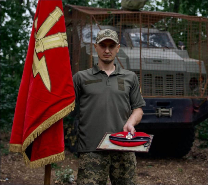 Захисник із Глибокої Вадим Мироненко отримав медаль «Лицарський Хрест»