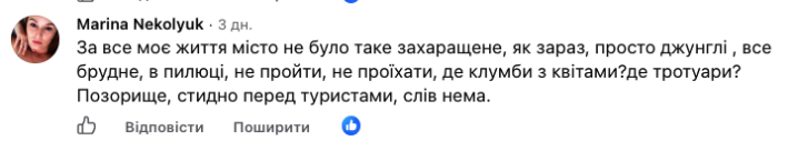 "Соромно за наше місто": чернівчани обурені станом Центральної площі