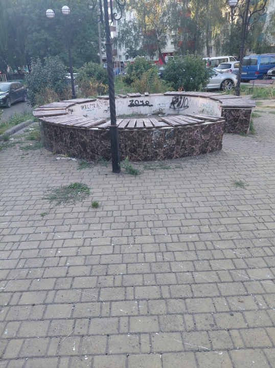 У Чернівцях містянка показала занедбаний дитячий майданчик біля Бульвару Героїв Крут